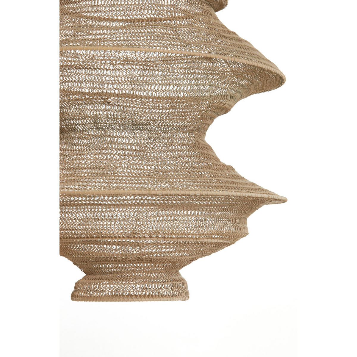 HÄNGELAMPE Nakisha Braun Ø40/70 cm - Braun, Metall (40/40/70cm) - Light & Living