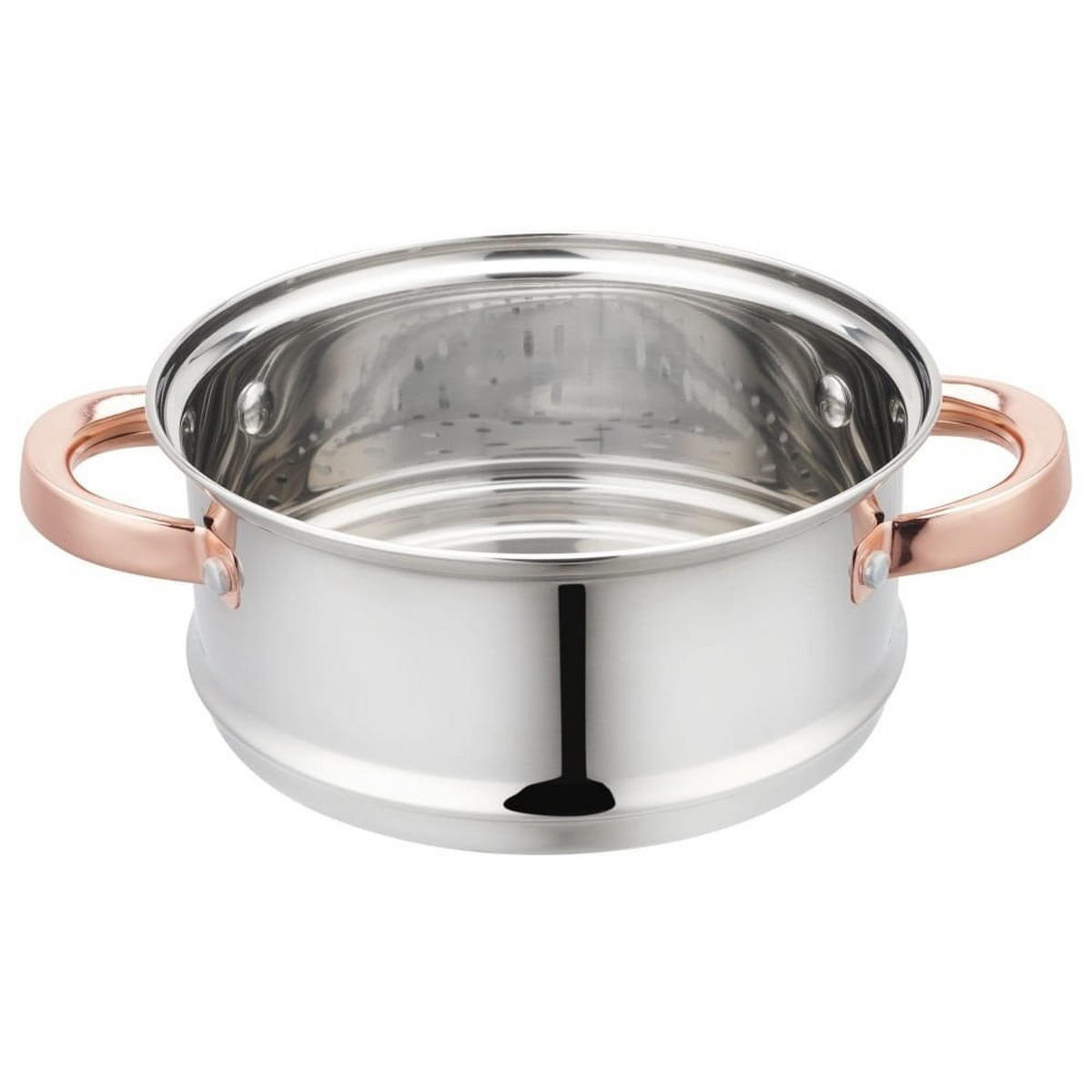 TOPF Silber 26/18/9 cm KB7726 - Silberfarben, Glas (18cm) - Klausberg 