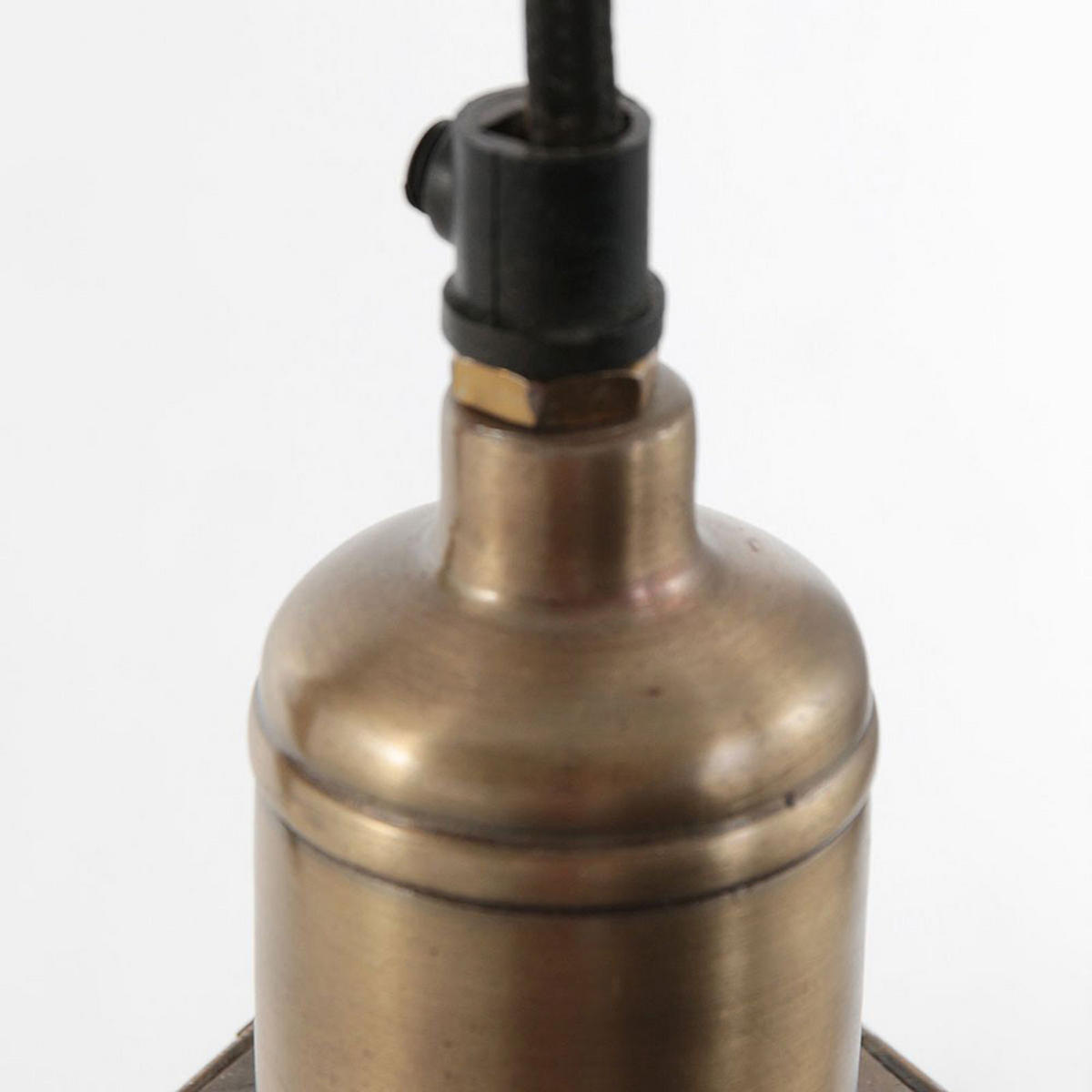 HÄNGELEUCHTE Metall Glas Bronze - Bronzefarben, Glas (26/26/150cm)