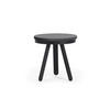 BEISTELLTISCH Batea S mit Tablett - Schwarz, Holz (42/42/42cm) - Woodendot