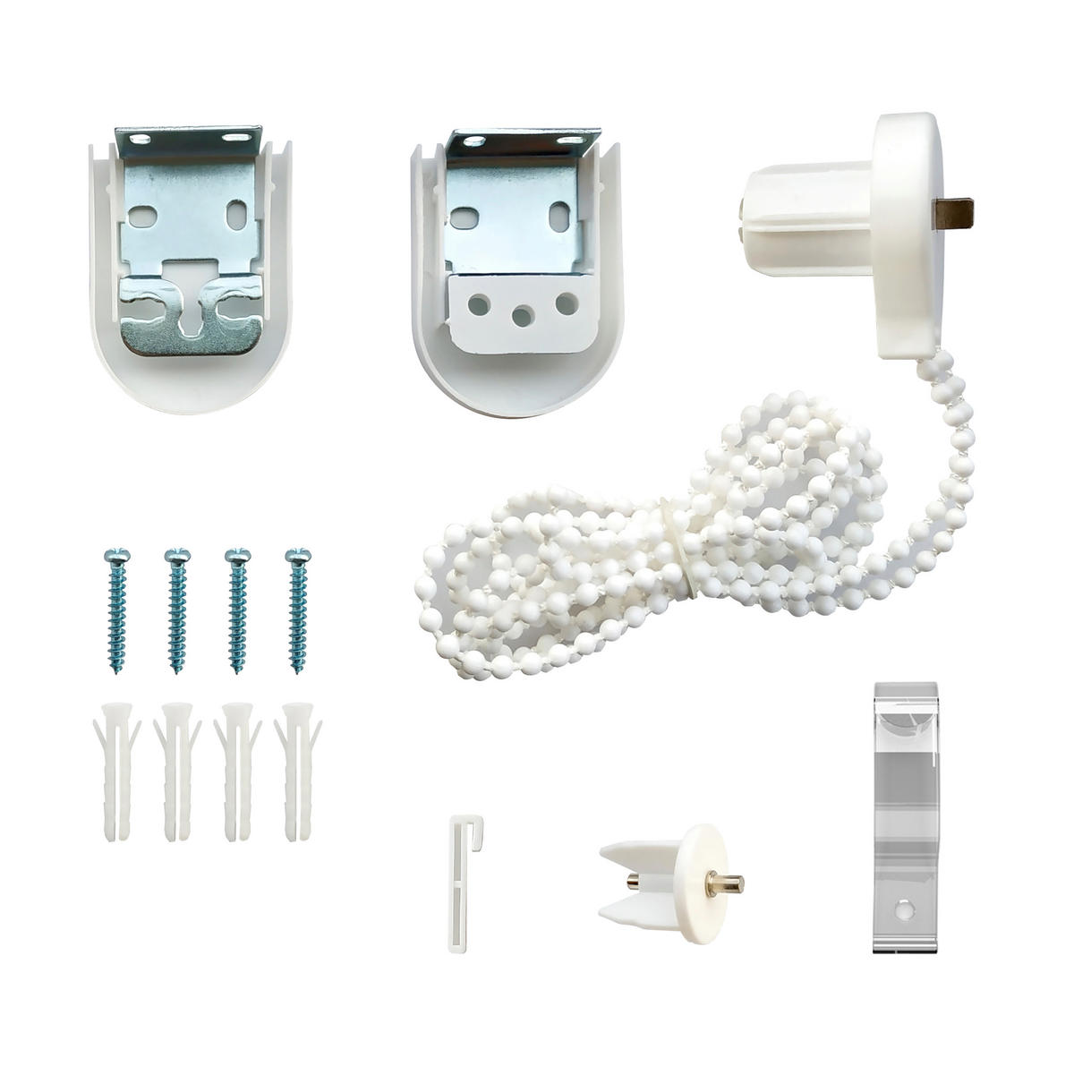 SCREEN-ROLLO Grau, 150x180 cm - Grau, Kunststoff (150/180cm) - STORESDECO