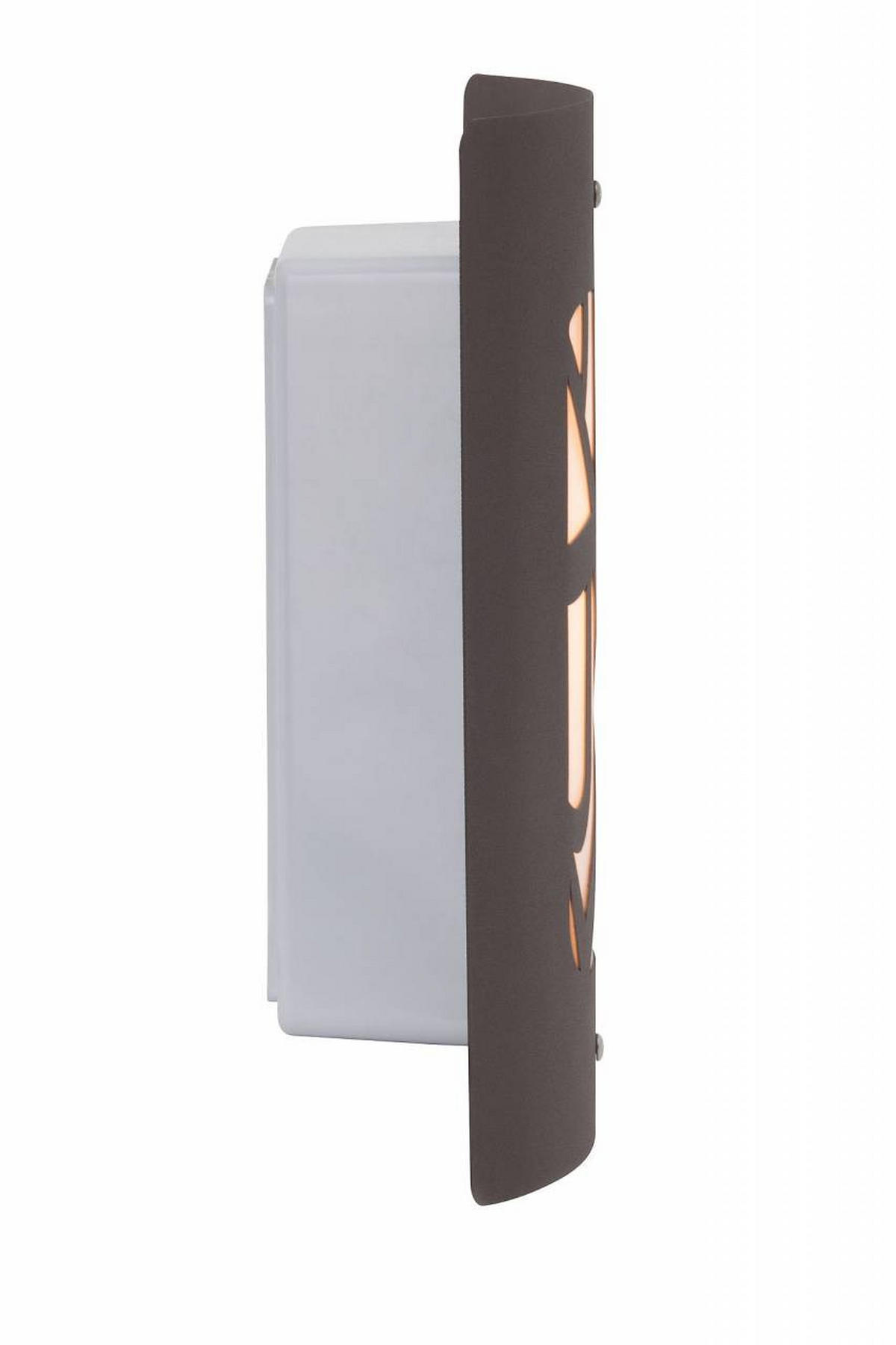AUSSENWANDLEUCHTE Whitney 46380/55 - Chromfarben, Metall (23/29/9cm) - Brilliant