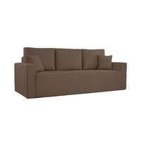 SCHLAFSOFA ZOOM Mit Bettkasten Stoff Zoom Braun - Braun, Holz/Textil (227/90/92cm) - Kaiser Möbel