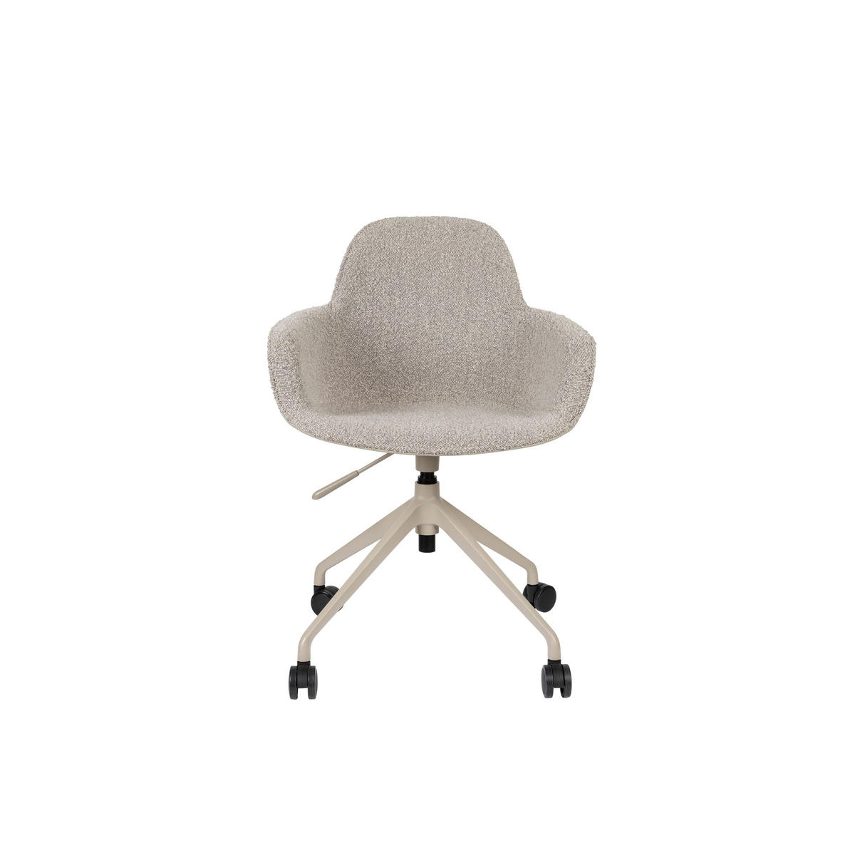 BÜROSTUHL Albert Kuip Armlehne Taupe - Taupe, Kunststoff (59.2/84.4/52cm) - Zuiver