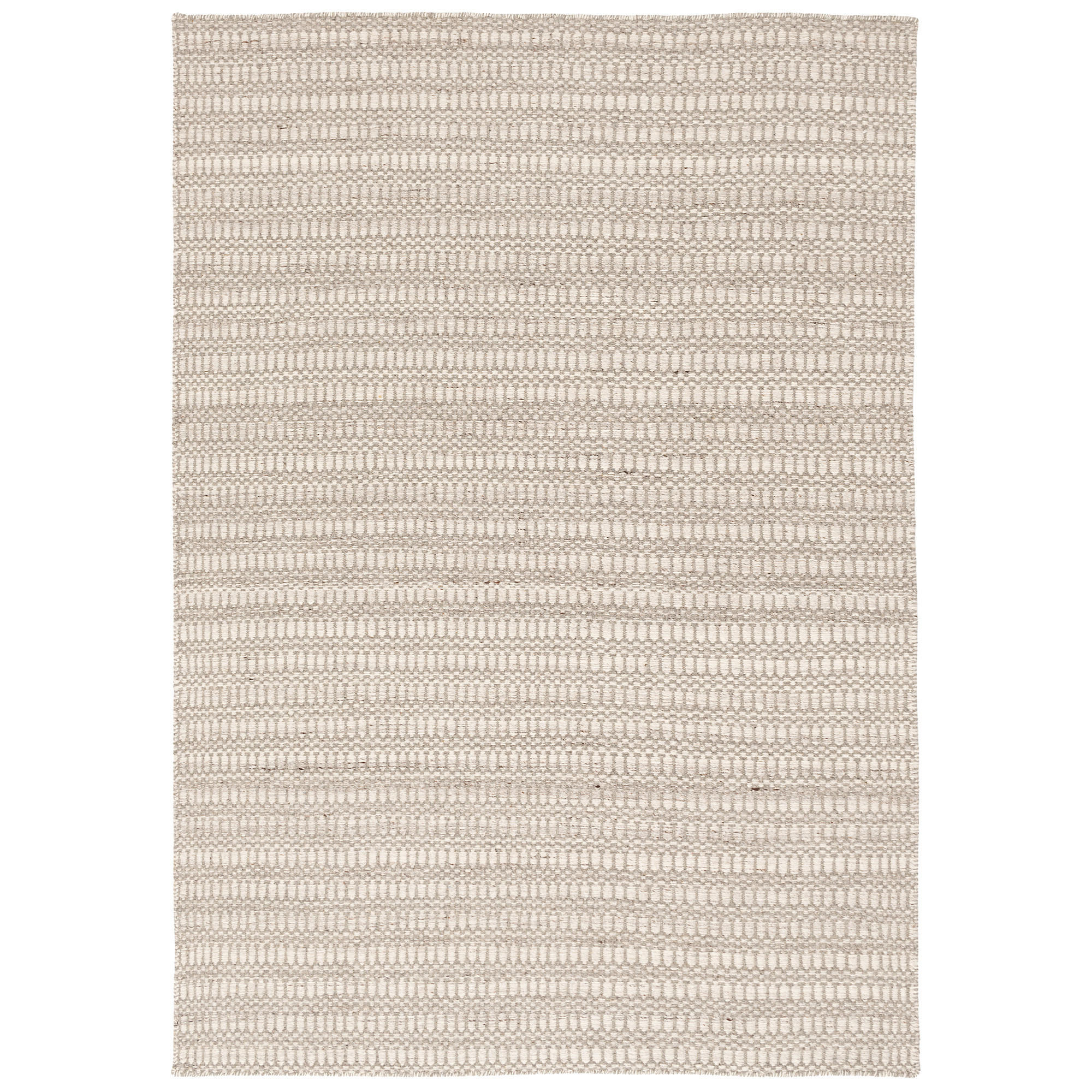 NATUR TEPPICH WOLLE SKANDI MELIERT - Grau, Textil (160/230cm) - Pergamon