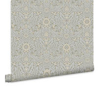 VLIESTAPETE Delamore - Grau, Papier/Kunststoff (52/1000cm) - LAURA ASHLEY