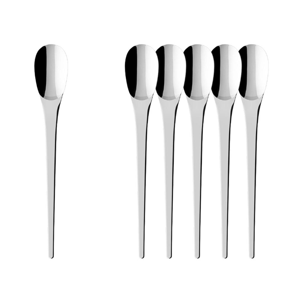 TAFELLÖFFEL NewMoon silber 218 mm 6er Set - Silberfarben, Metall - Villeroy & Boch