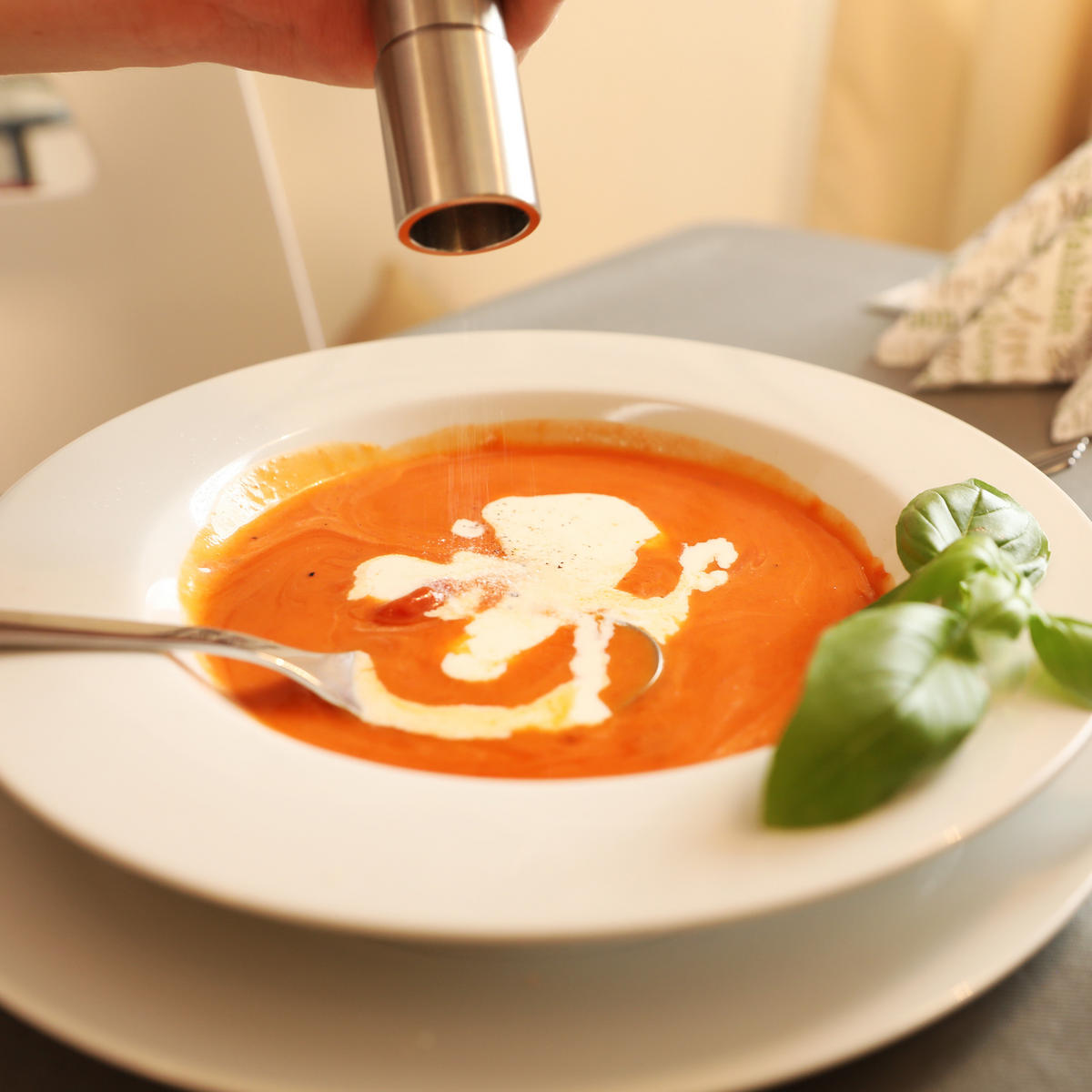 2xPFEFFERMÜHLE - Silberfarben, Metall (2.5/15/2.5cm) - Relaxdays