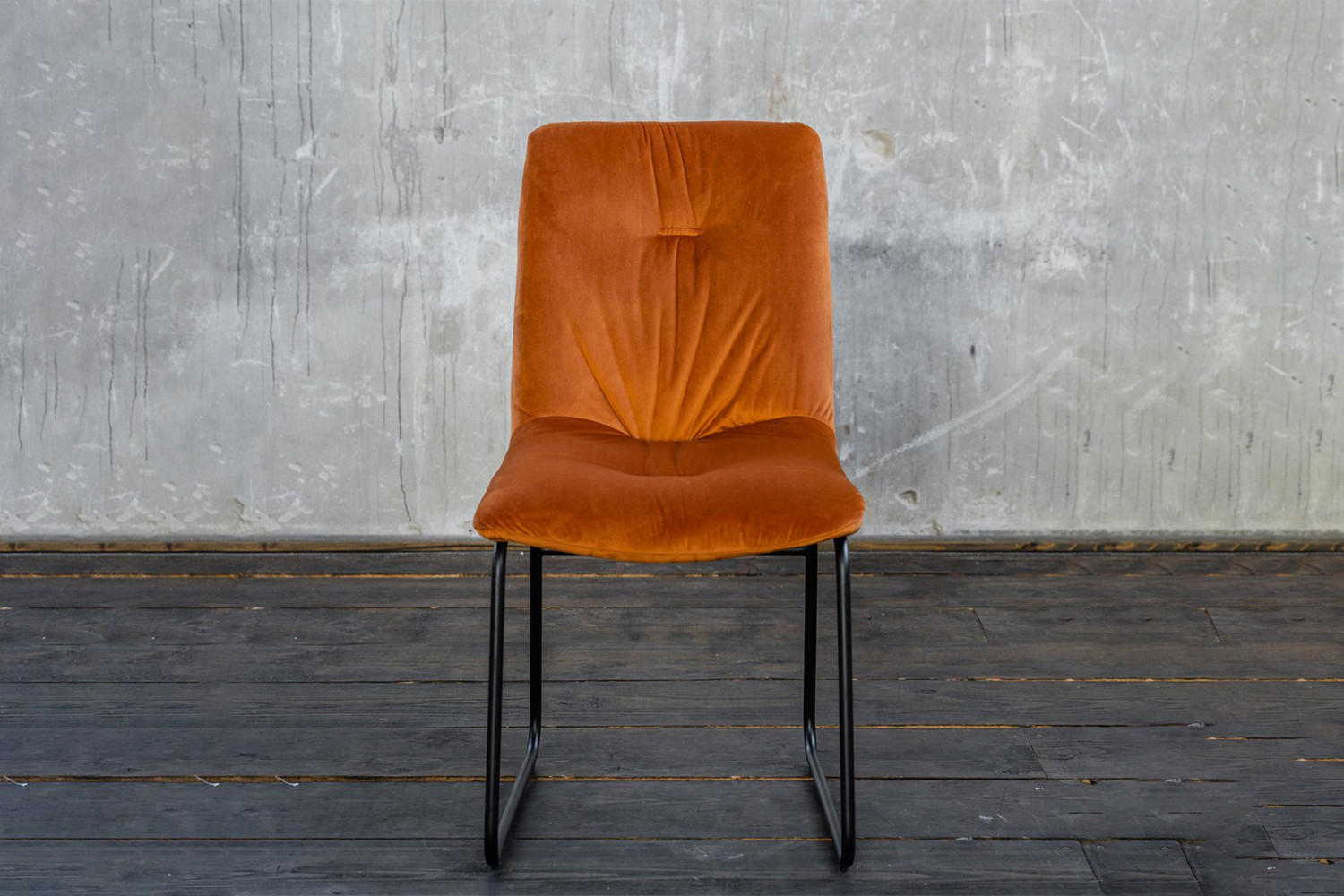 Thumbnail - Kawola Esszimmerstuhl, Orange, Textil, 47x91x65 cm, Esszimmer, Stühle, Esszimmerstühle