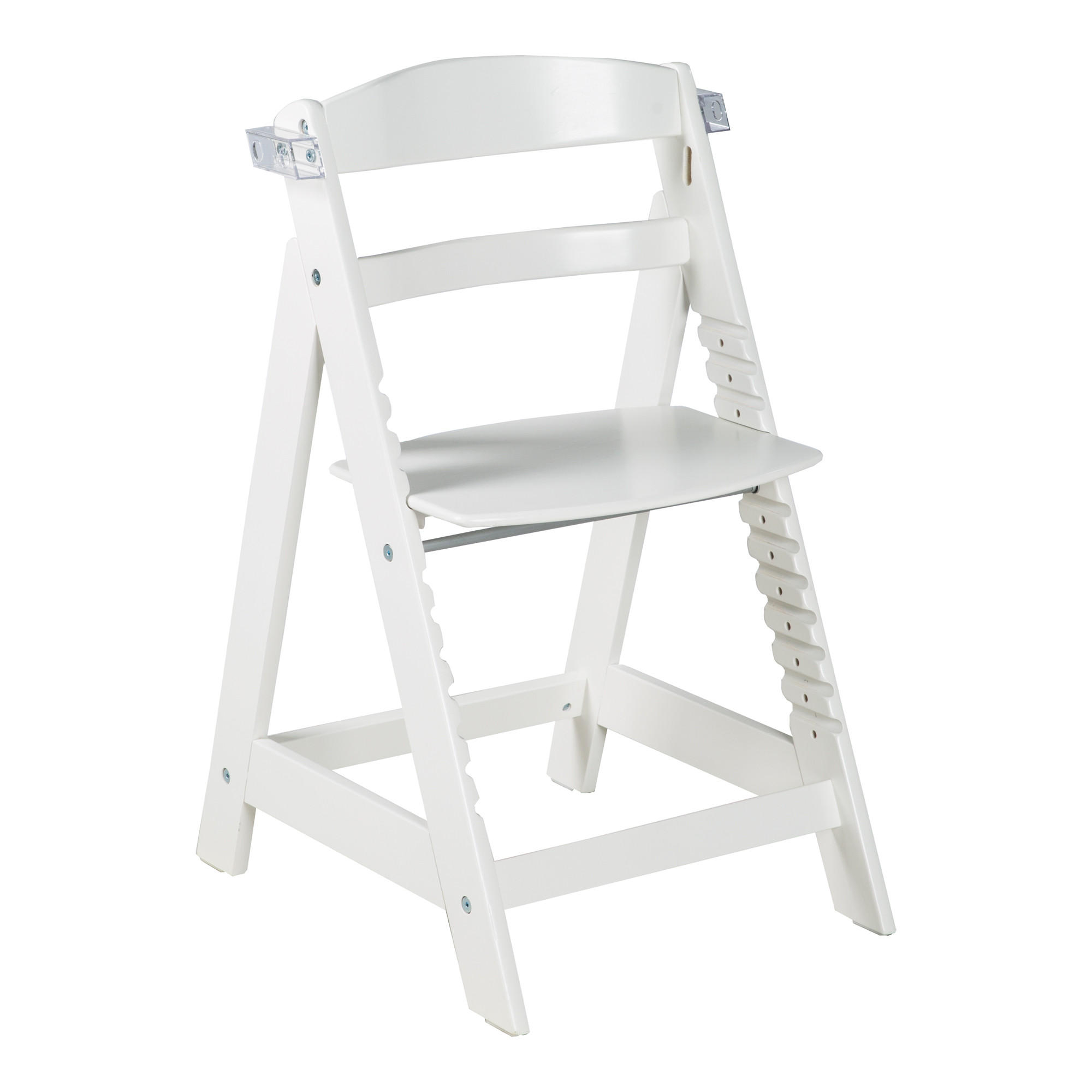 KINDERHOCHSTUHL - Sit Up 'CLICK & FUN' - weiß - Weiß, Holzwerkstoff (50/80/54cm) - Roba