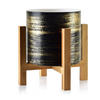 BLUMENTOPF Ava Schwarz 17/14/14 cm Keramik - Schwarz, Keramik (14/14cm) - Mondex