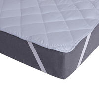 MATRATZENAUFLAGE mit Sommer - u. Winterseite - 180x200cm - Weiß, Textil (180/200cm) - Bestlivings