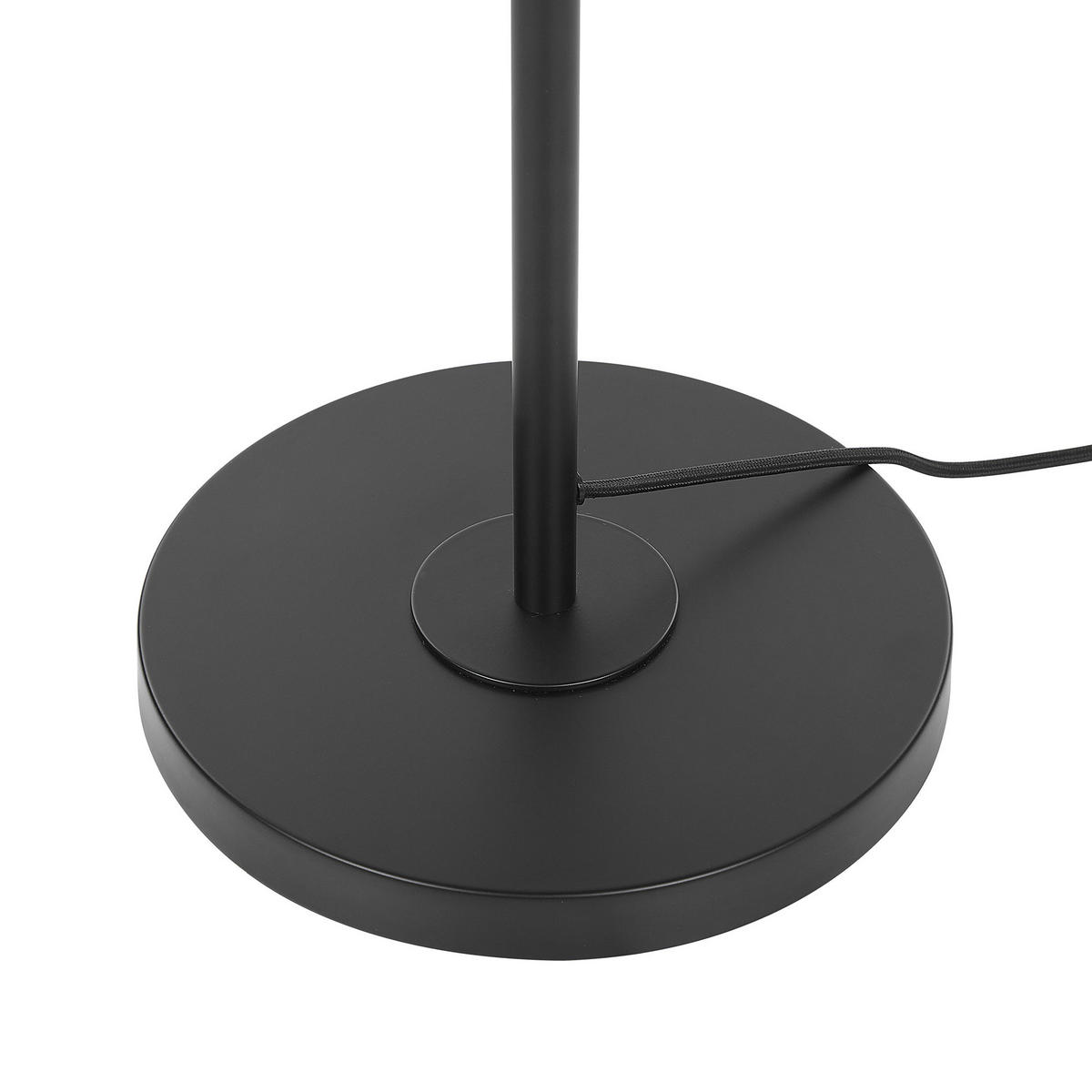 STEHLAMPE Tyria 25/25/156 cm - Schwarz, Metall (25/25/156cm) - Beliani