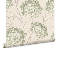 VLIESTAPETE Giselle - Grün, Papier/Kunststoff (52/1000cm) - LAURA ASHLEY