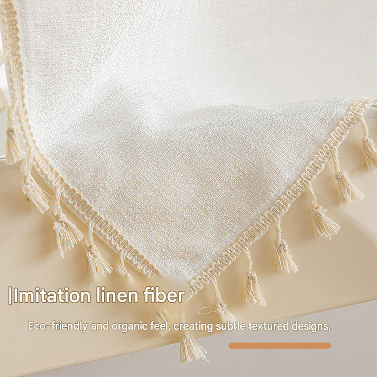KURZE GARDINEN, Beige, 2 Stück, 70/60 cm - Beige, Textil (70/60cm)