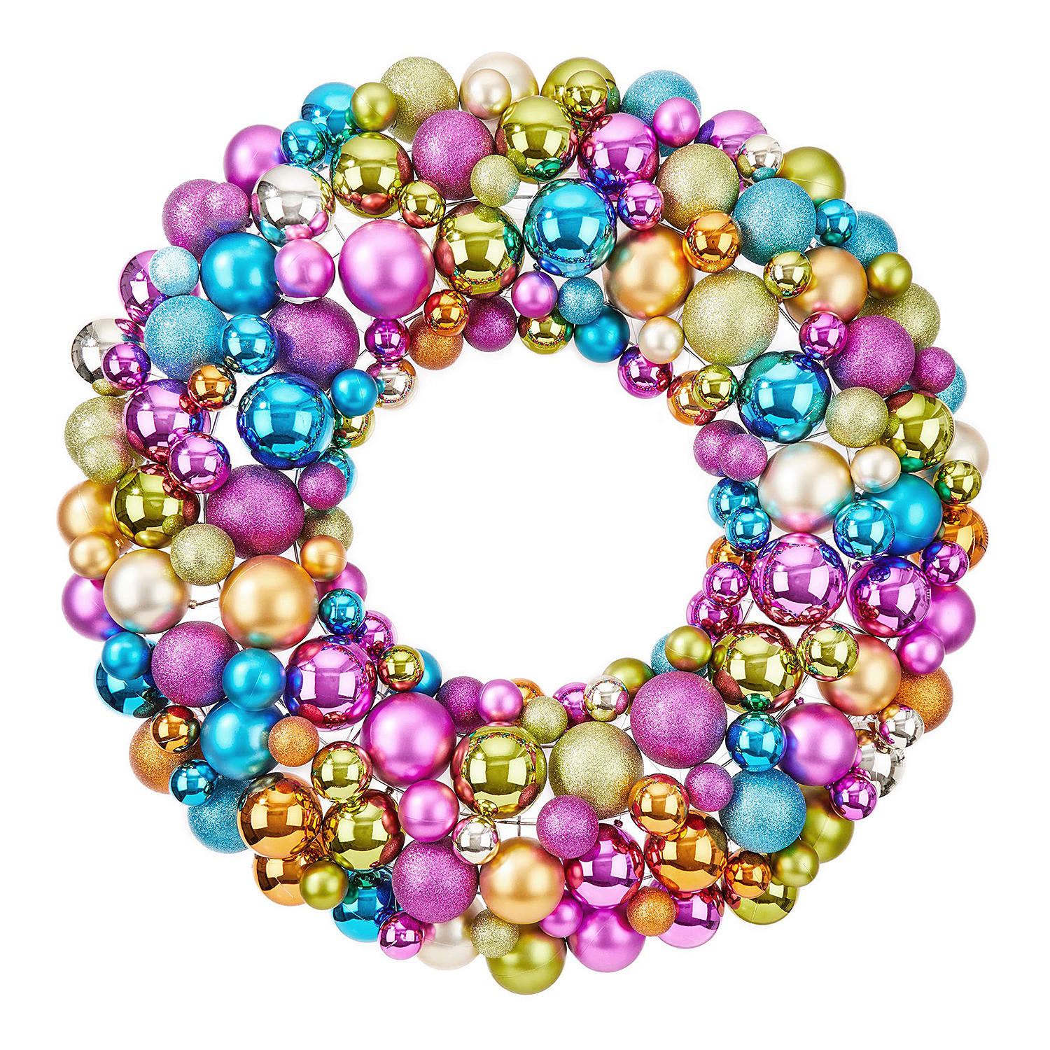 ADVENTSKRANZ Festival - Multicolor, Kunststoff (14cm) - Butlers