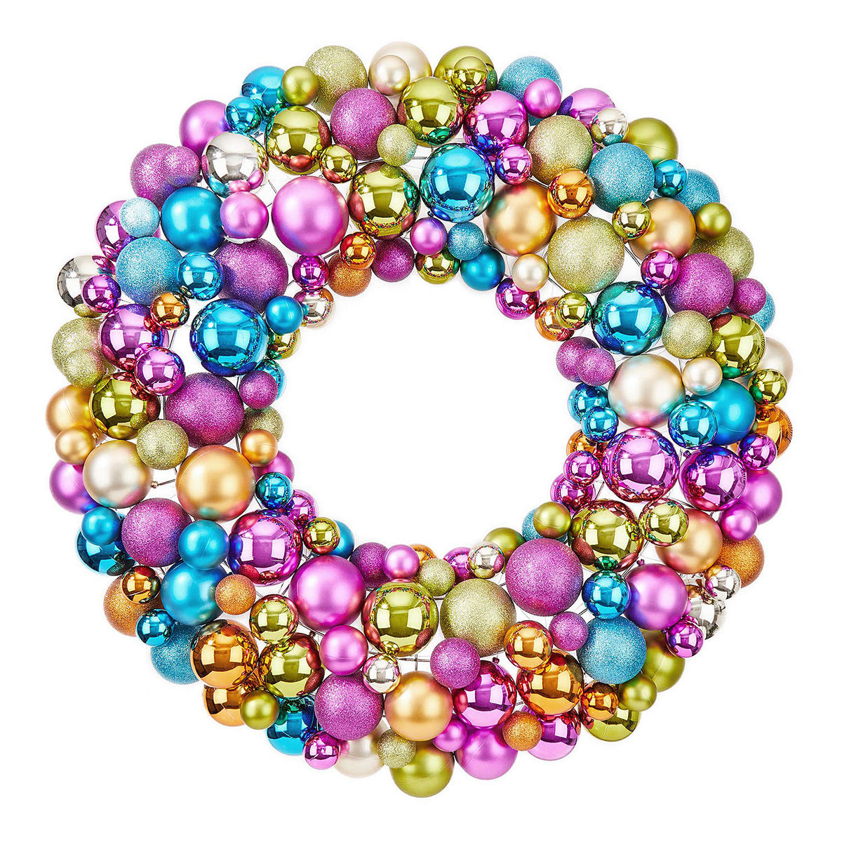 ADVENTSKRANZ Festival - Multicolor, Kunststoff (14cm) - Butlers