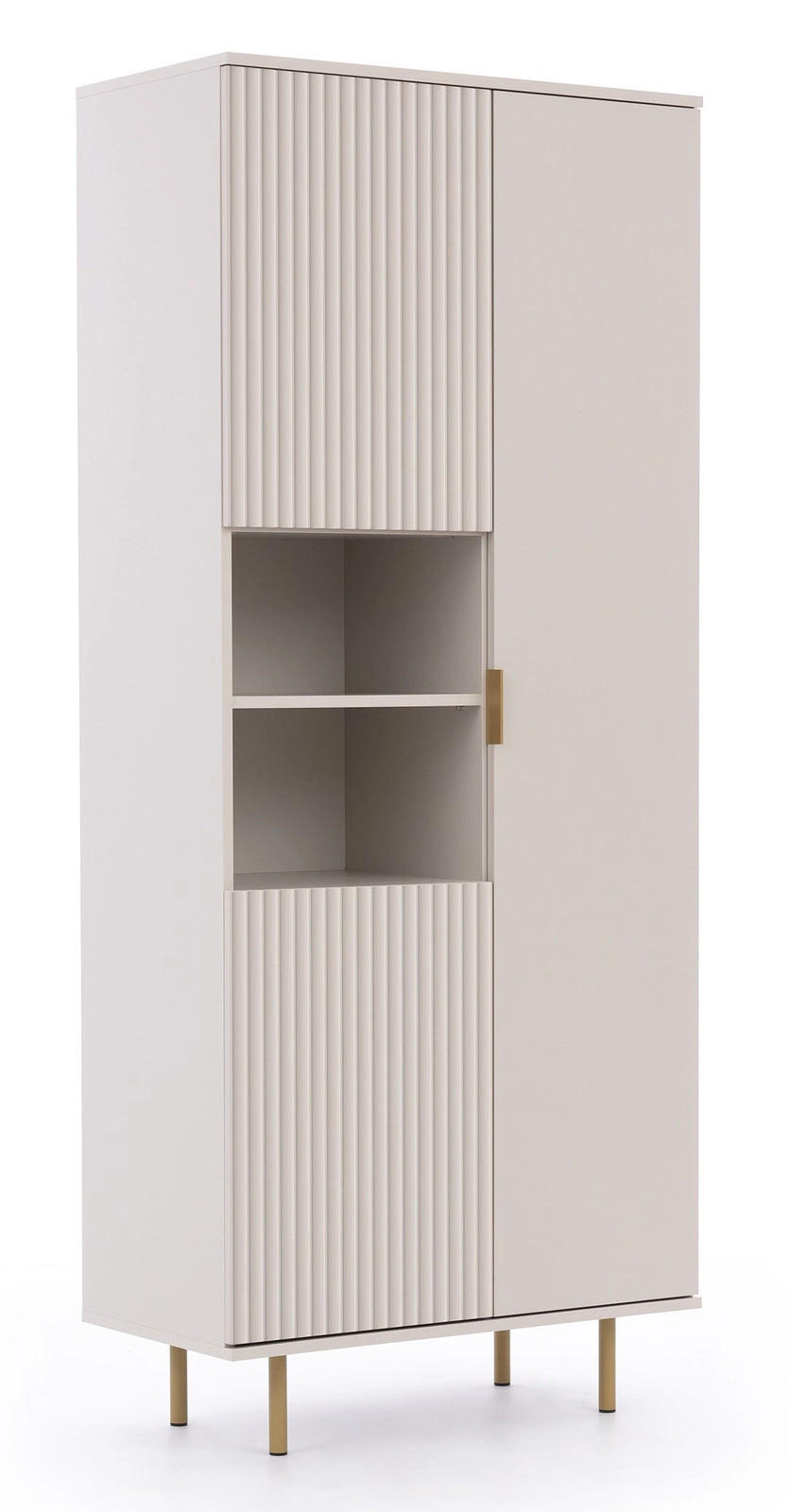 Ravio Bücherregal Kaschmir 80x190x41 cm
