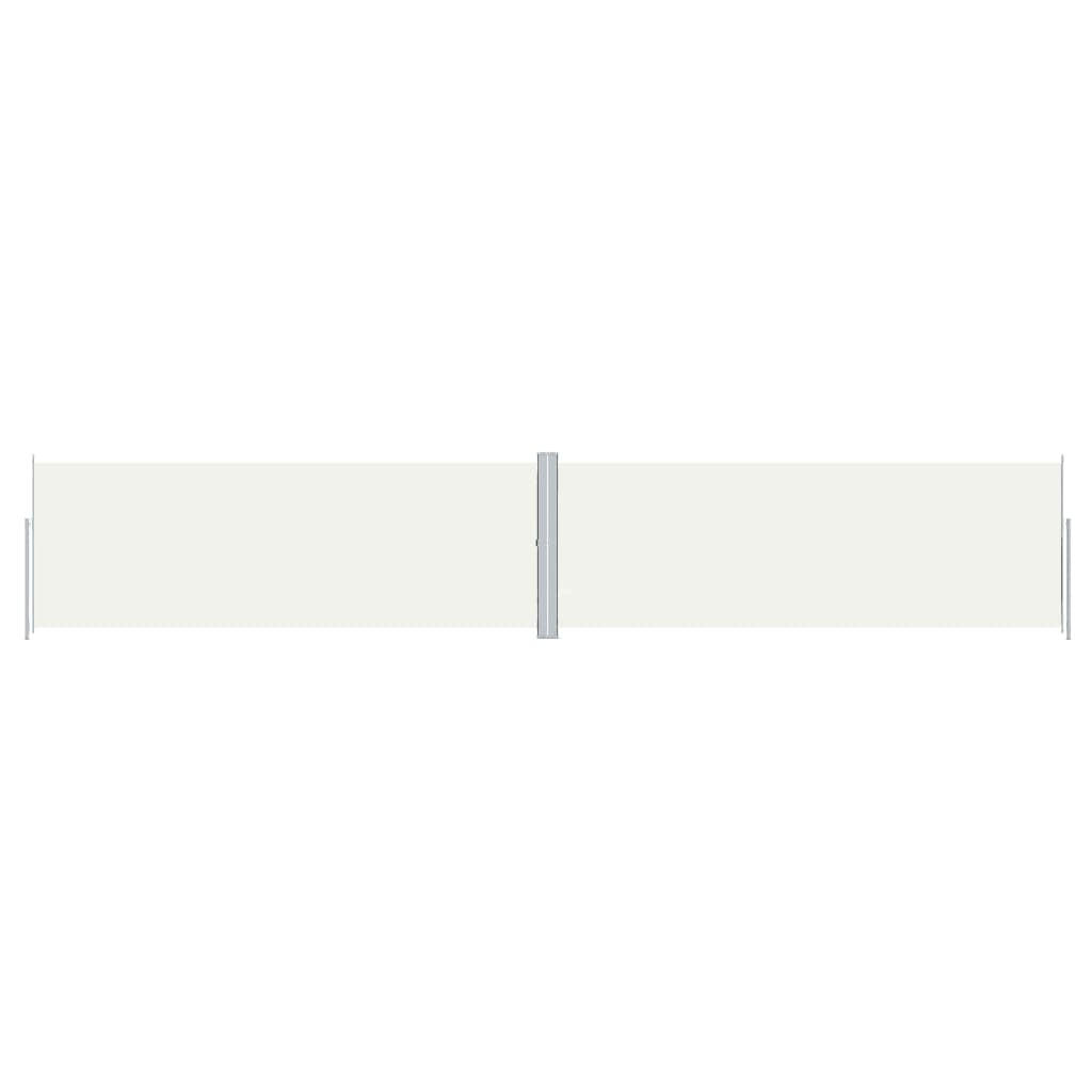 SEITENMARKISE Ausziehbar Creme 180x1000 cm - Creme, Textil (1000/180/1000cm) - furnicato