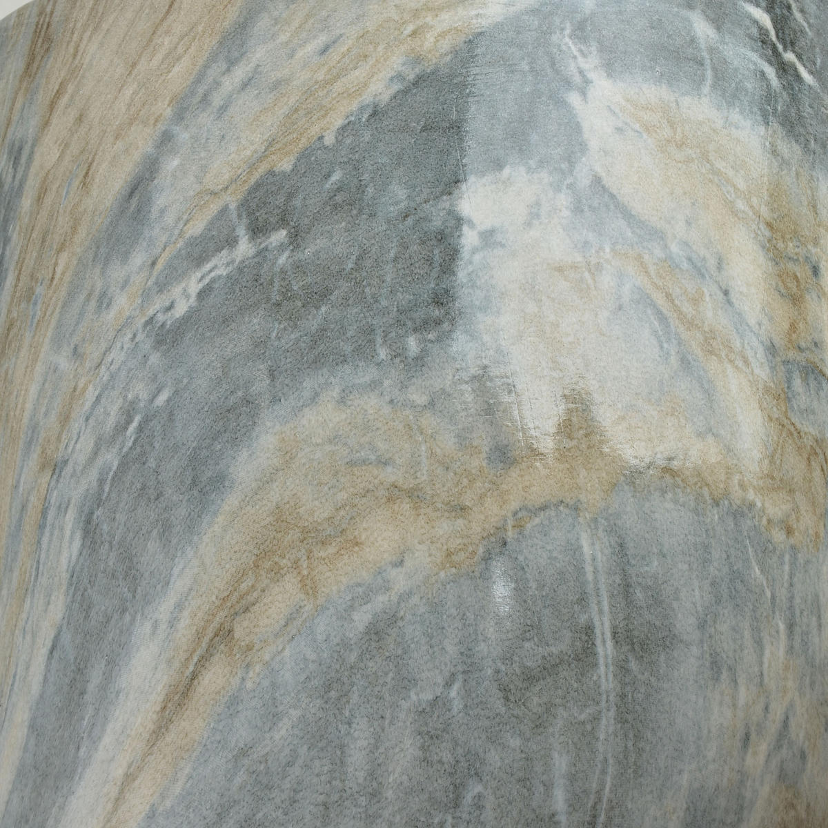 BLUMENTOPF Neva Marble 3er Set Grau 28x28x29/23,5x23,5x26,5/19x19x24,5 cm Keramik - Grau, Keramik (28/29cm) - Mondex