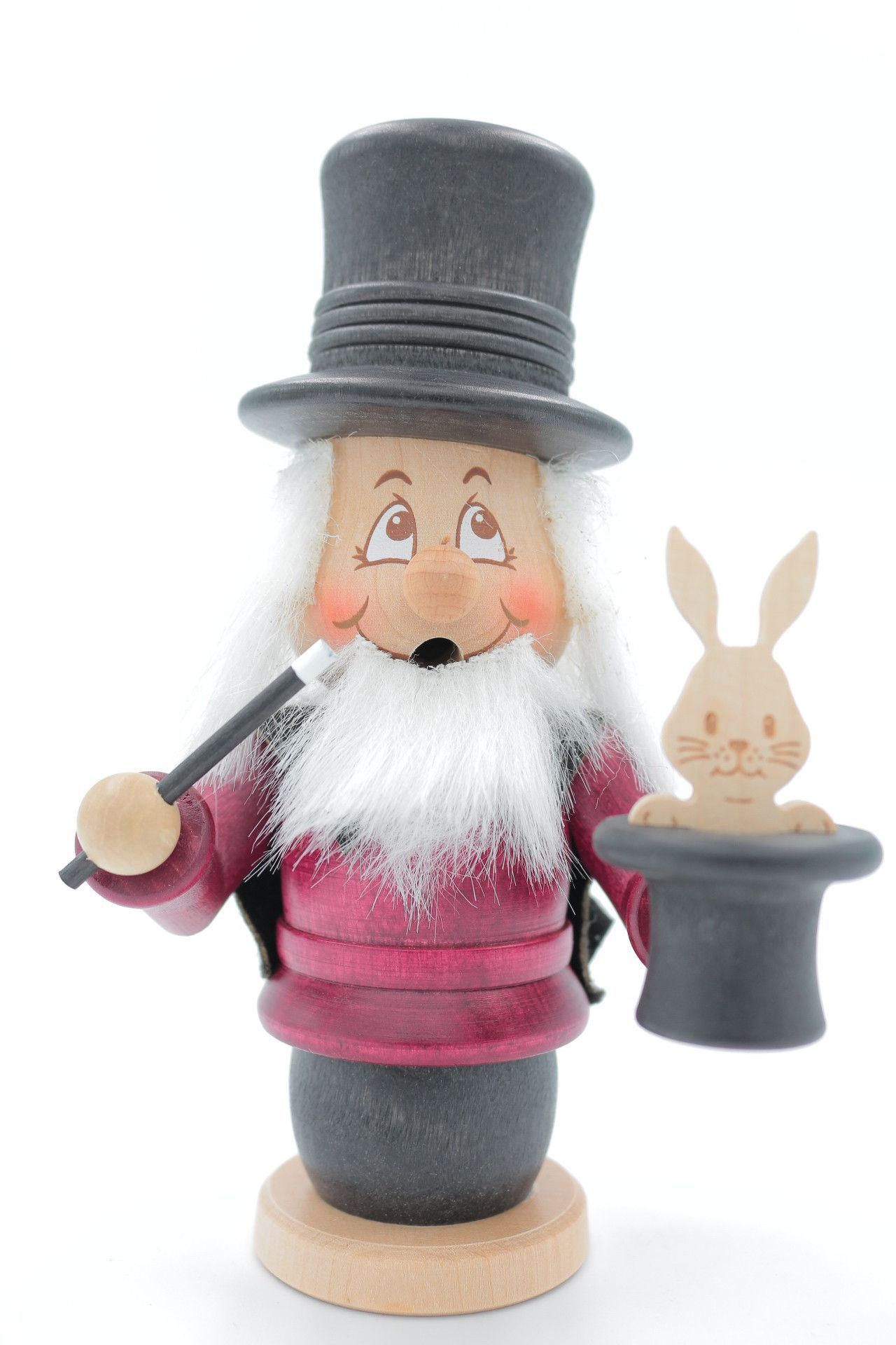 RAUCHFIGUR Wichtel Zauberer 15cm - Multicolor, Holz (9/15/0.1cm)