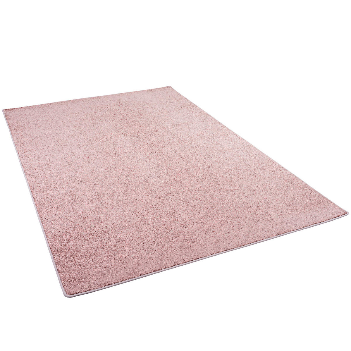 HOCHFLOR VELOURS TEPPICH LUNA - Rosa, Textil (160/200cm) - Snapstyle
