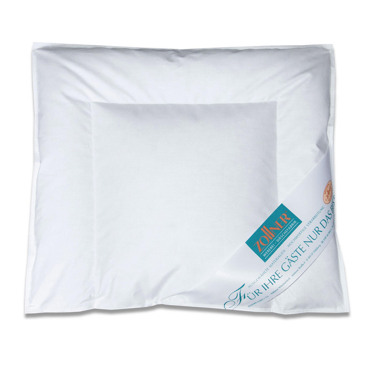 KISSEN, 35x40 cm, 100% Baumwolle, Weiß - Weiß, Textil (35/40cm) - Zollner