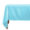 TISCHDECKE hellblau 178/300 cm, 100% Baumwolle - Hellblau, Textil (178/300cm) - Homescapes