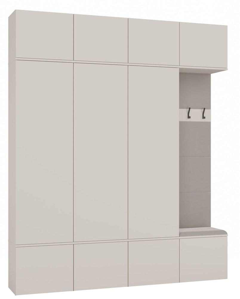 DULAP PENTRU HOL modern, set dulapuri: dulap pentru haine - dulap pentru pantofi, model casmir 200/238/35