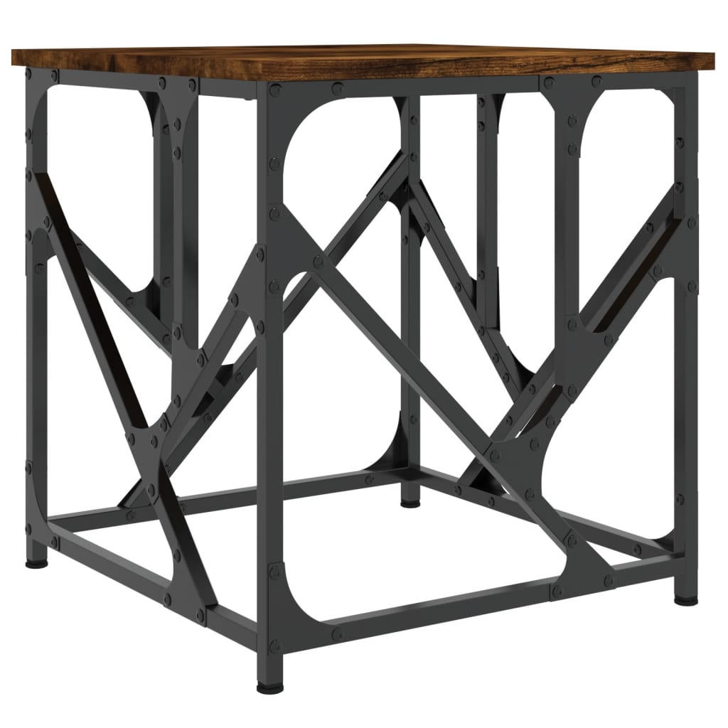 COUCHTISCH Räuchereiche 45x45x47,5 cm Holzwerkstoff - Braun, Holzwerkstoff (45/45/47.5cm) - furnicato