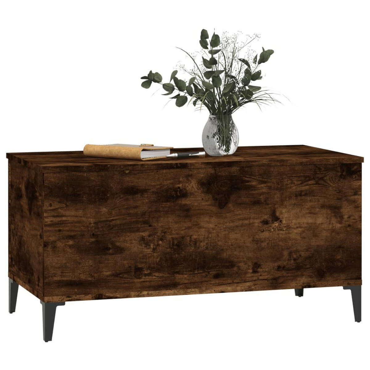 COUCHTISCH Räuchereiche 90x44,5x45 cm Holzwerkstoff - Braun, Holzwerkstoff (44.5/90/45cm) - furnicato