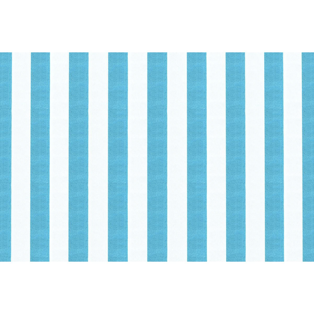 ZWEISITZER-GARTENSOFA mit weißen und blauen Streifen - Blau, Textil (95/70.5/148cm)