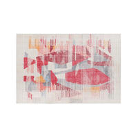 TEPPICH abstrakt Bunt (122 x 180 x 0,7 cm) - Multicolor, Kunststoff (122/180cm) - DKD Home Decor