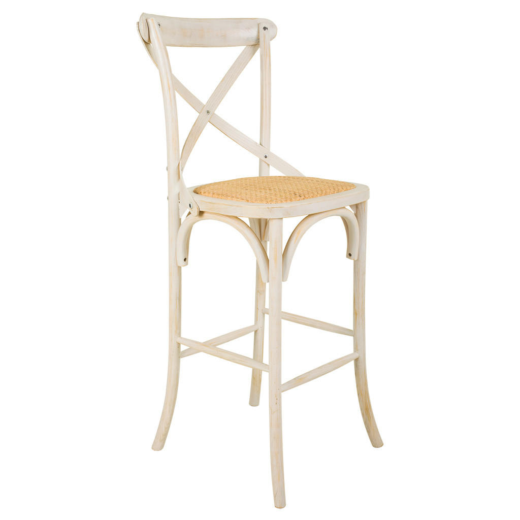 Wanderlust Hocker Weiß 45x116x53 cm
