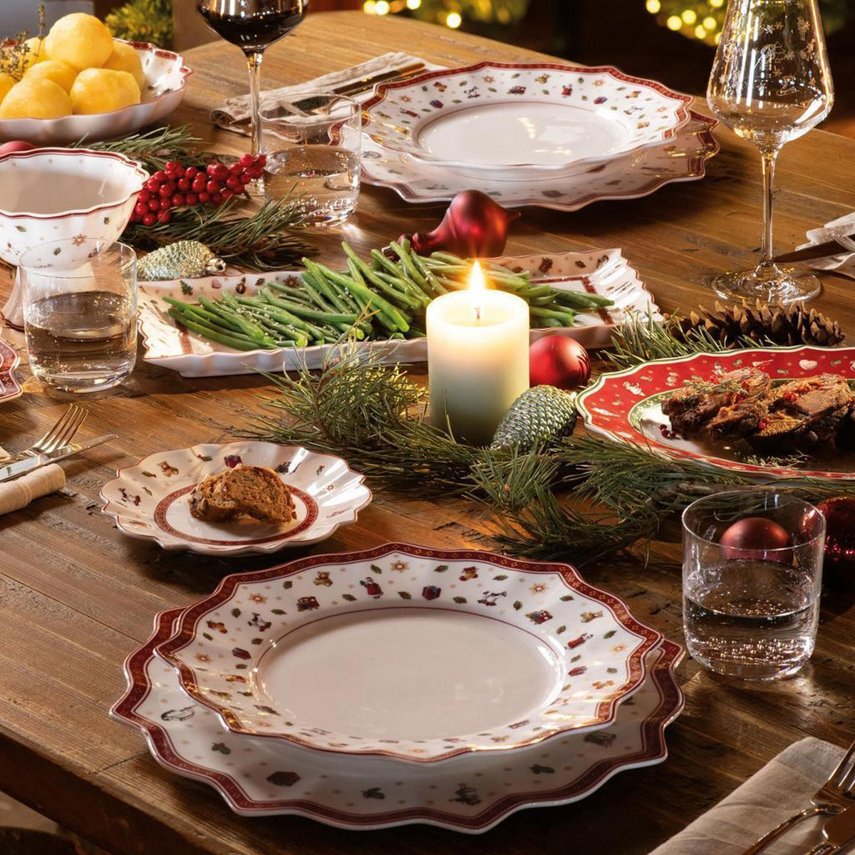 BROTTELLER Toy's Delight weiß ø 17,9 cm 6er Set - Weiß, Keramik (17.9cm) - Villeroy & Boch