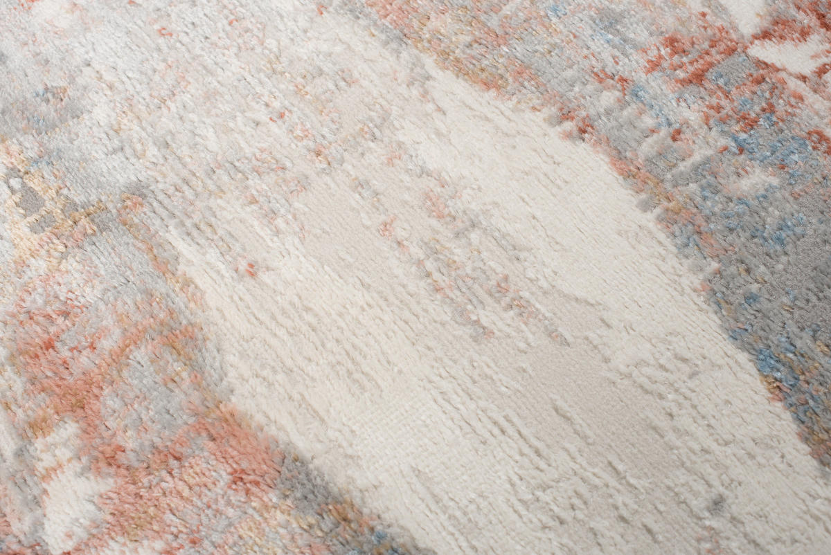 TEPPICH VALLEY Grau Blau 120/170 cm - Blau, Textil (120/170cm) - Tapiso