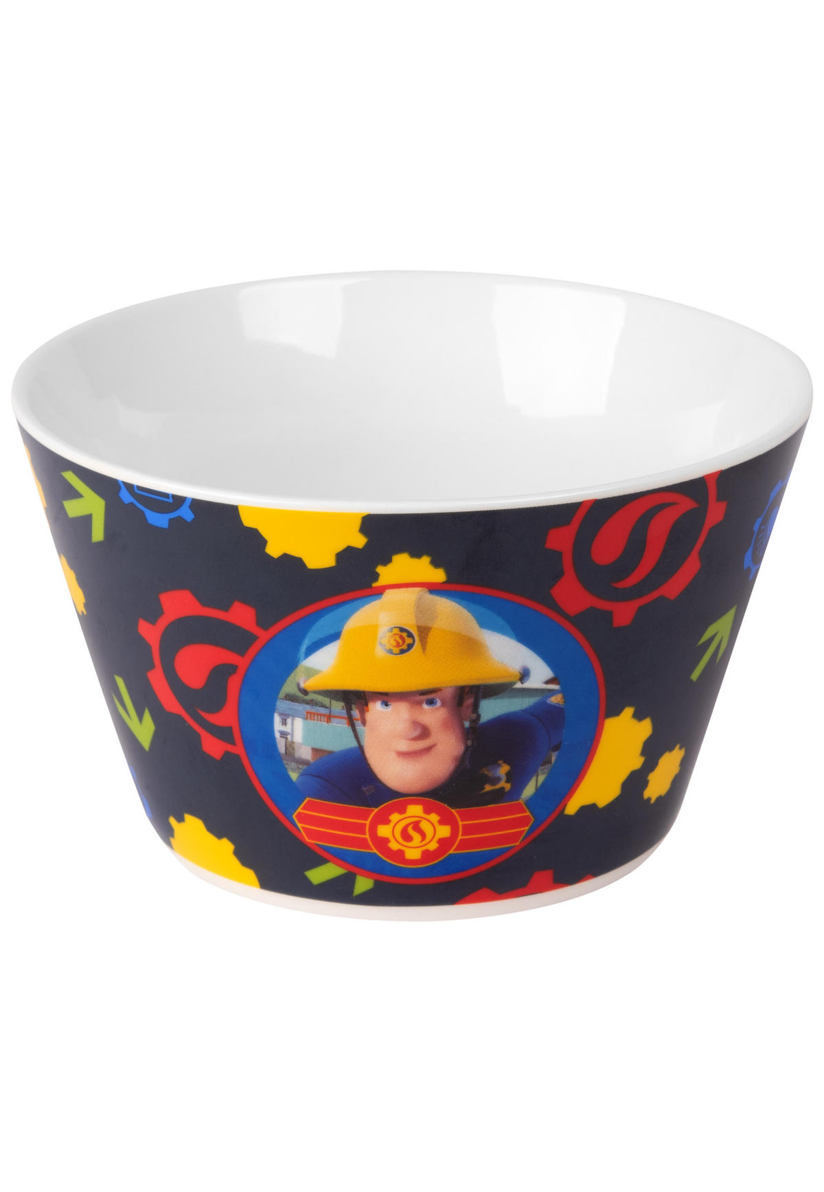 MÜSLISCHALE Feuerwehrman Sam Mehrfarbig 500 ml - Multicolor, Keramik (14cm) - Chiemsee