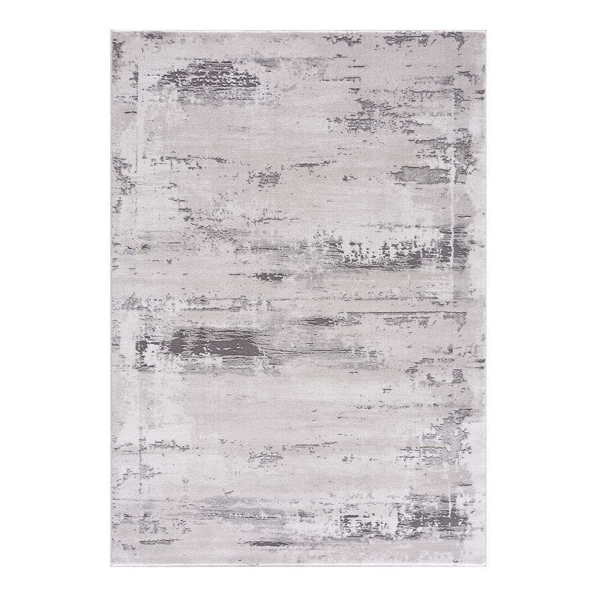 KURZFLOR-TEPPICH Chic 175 Grau 80x300 cm - Grau, Textil (80/300cm) - carpet city
