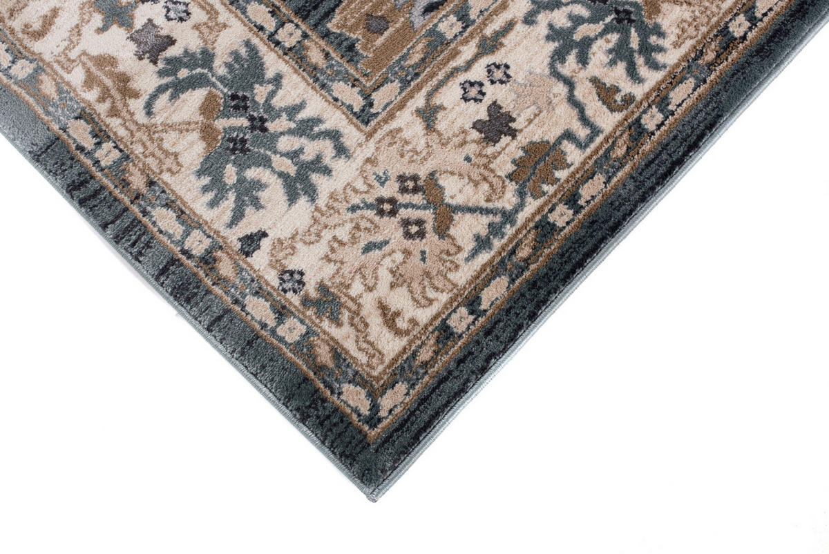 TEPPICH COLORADO Blau 140/200 cm - Blau, Kunststoff (140/200cm)