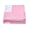 ÜBERWURF 150/200 cm, Herz-Muster, 100% Baumwolle - Rosa, Textil (150/200cm) - Homescapes