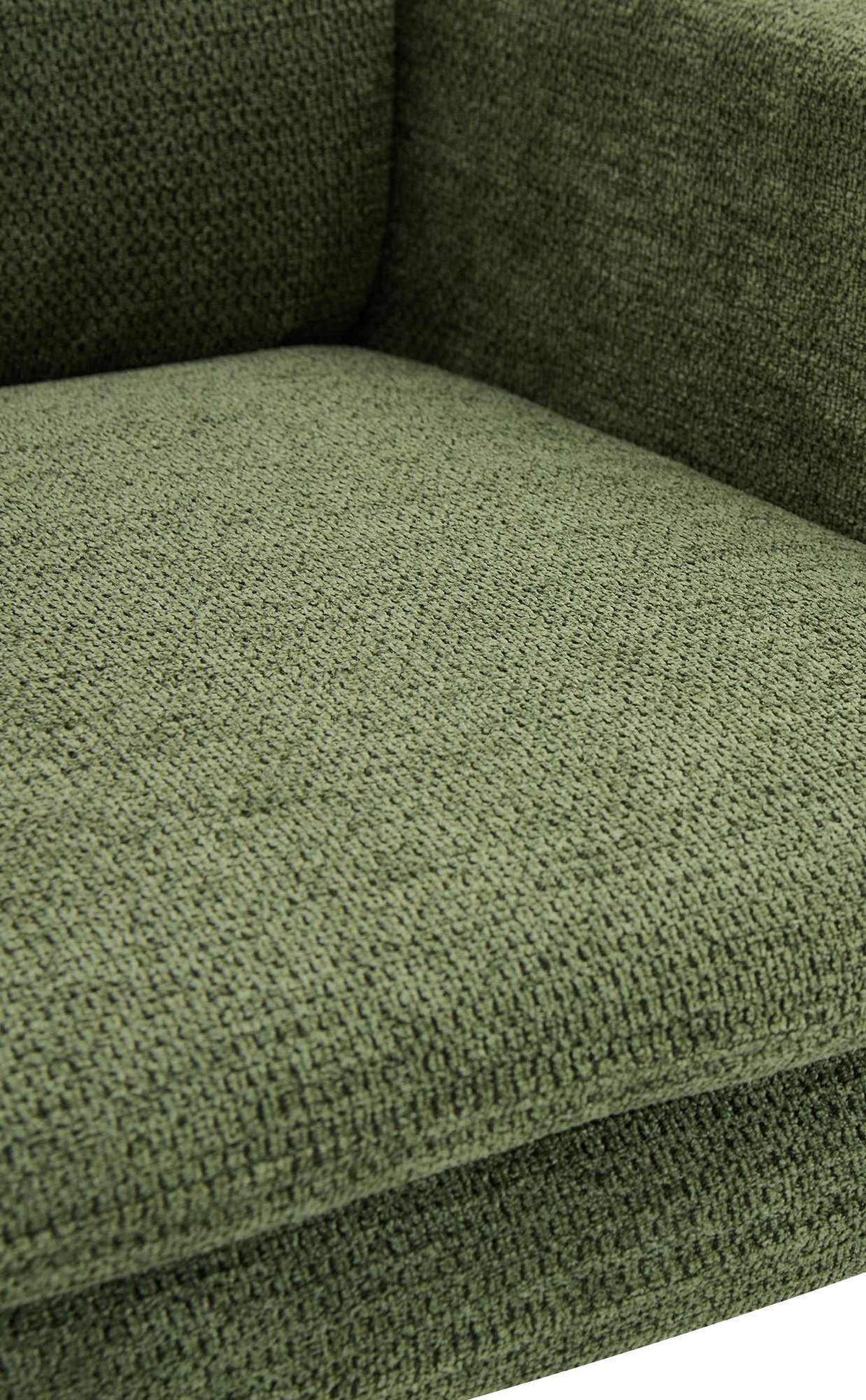 ESSZIMMERSTUHL Stoff Grün - Schwarz/Grün, Textil/Metall (58/85/63cm) - CLP