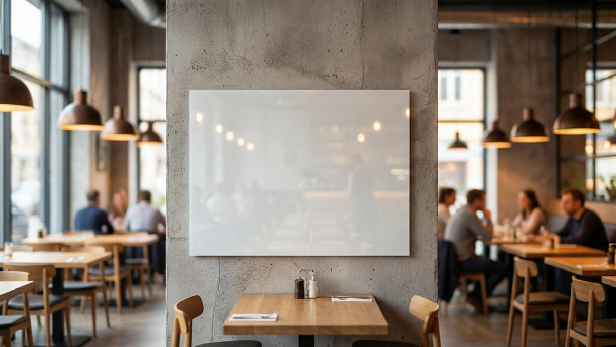 GLASBOARD - Weiß CLASSIC WHITE 80x60cm - Weiß, Glas (80/60/0.7cm) - ALLboards