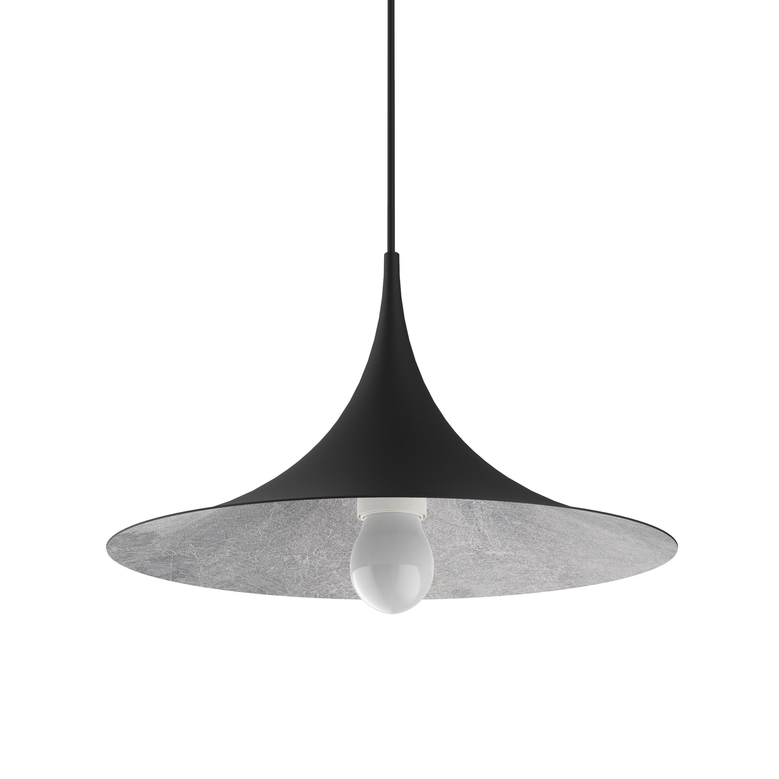 HÄNGELEUCHTE - Schwarz, Metall (33/33/16cm) - Lumicom