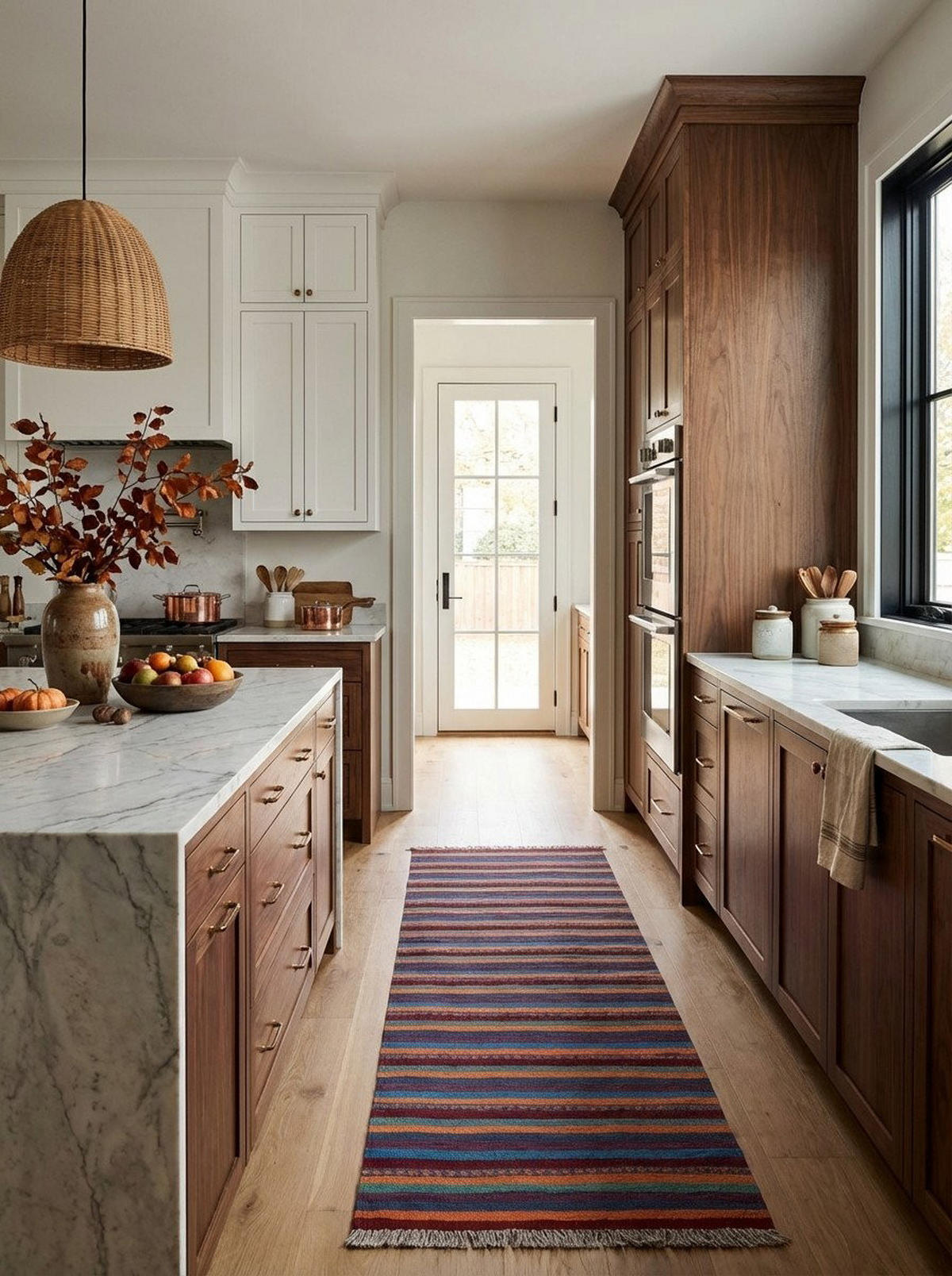 HANDWEBTEPPICH Kelim Gashgai Mehrfarbig 197/60 cm Schurwolle - Multicolor, Textil (60/197cm) - Looma