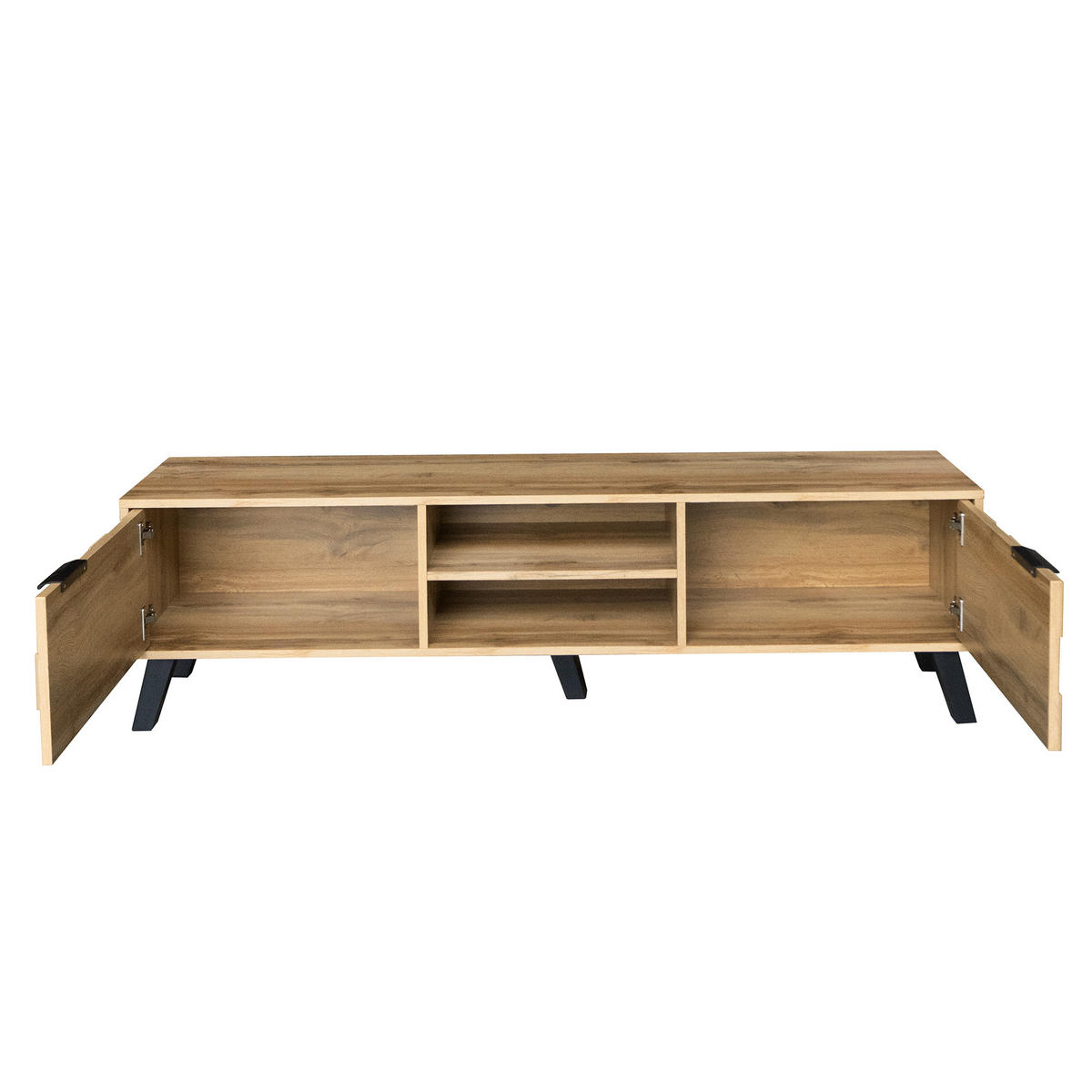TV-SCHRANK Braun 160/35/45 cm - Braun, Holzwerkstoff (36.5/45/160.5cm) - Urban Meuble