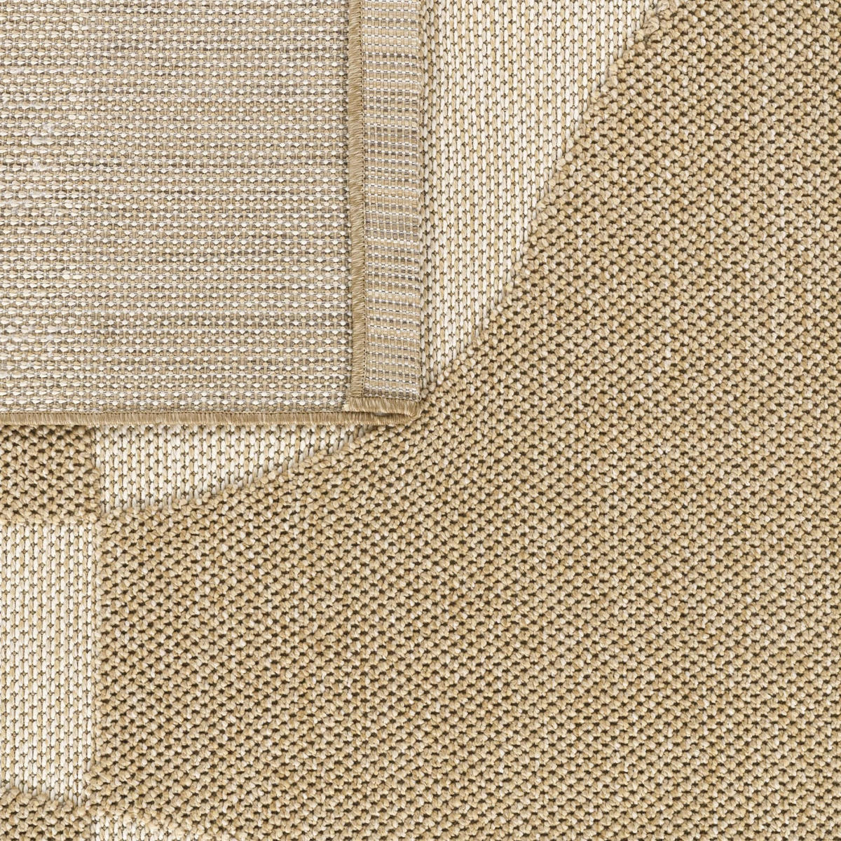 OUTDOORTEPPICH Boho Creme 120 x 160 cm - Creme, Kunststoff (120/160cm) - TT Home