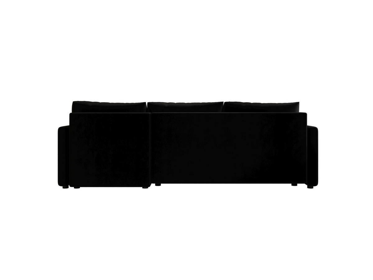 ECKSOFA MOS L BIS Itaka 15 Rechts mit Schlaffunktion - Schwarz, Textil (220/143cm) - Bedante