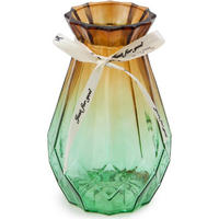 VASE Glas - Dunkelorange, Glas (10cm) - LIBRATON