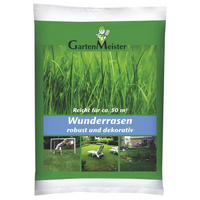RASENSAMEN "Wunder Rasen", 1 kg, für dichten Rasen - Grün, Kunststoff (20/4/10cm) - Westfalia