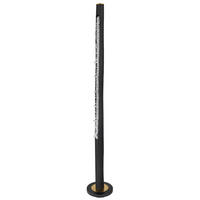 LED STEHLEUCHTE Holz Schwarz - Schwarz, Holz (23/23/151cm) - Globo Lighting